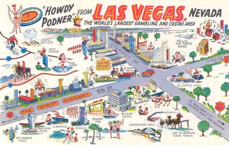 Ein Reiseführer für Las Vegas - 1950
