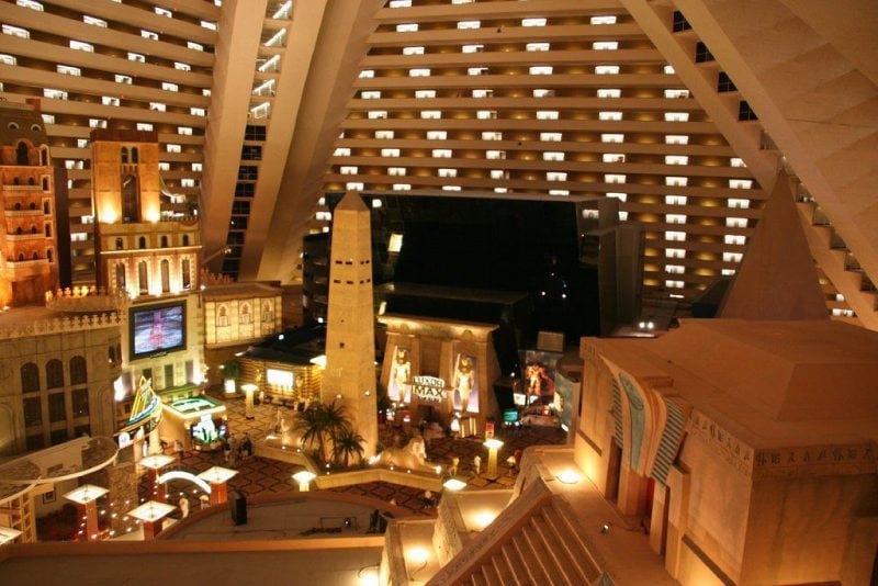 Luxor von Innen, Las Vegas