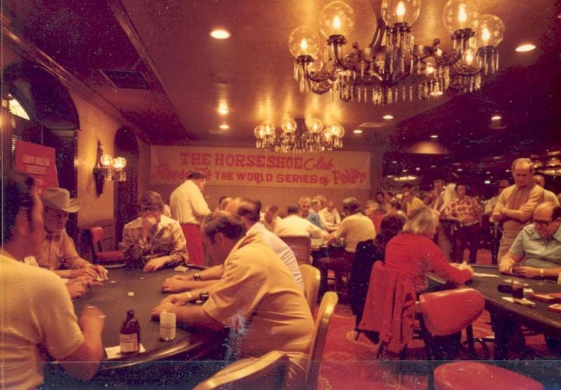 Pokerturnier im Horseshoe, 1970