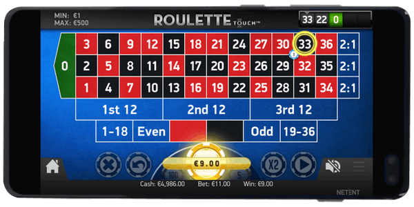 Roulette Touch Android