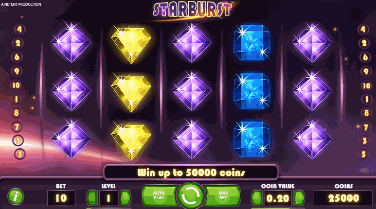 Starburst spielen