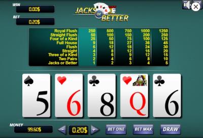 Gratis Video Poker spielen