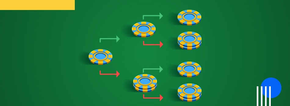 D'Alambert System für Blackjack