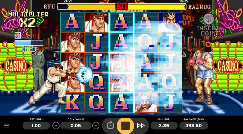 Street Fighter II Slot hero image