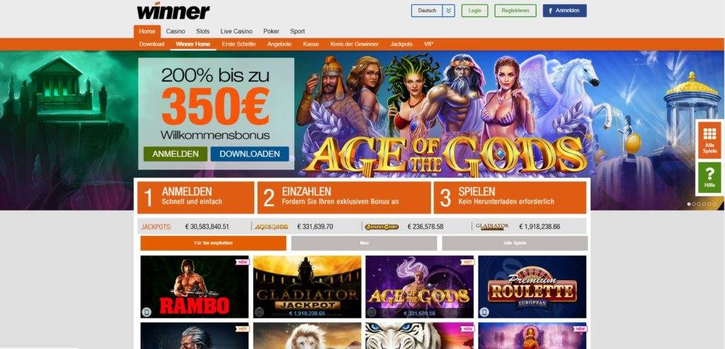 Grundlegende winner casino no deposit Smartphone-Apps