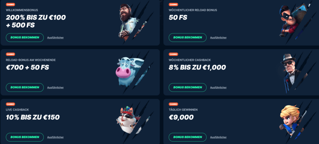 Playzilla Casino bonus