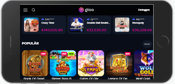 Gioo Casino Mobil