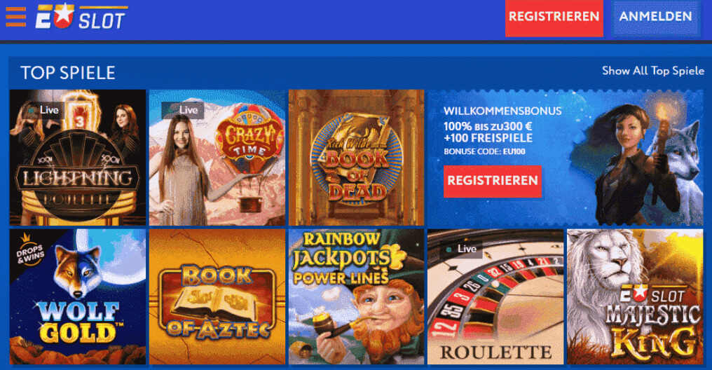 EU Slot Casino Desktop new
