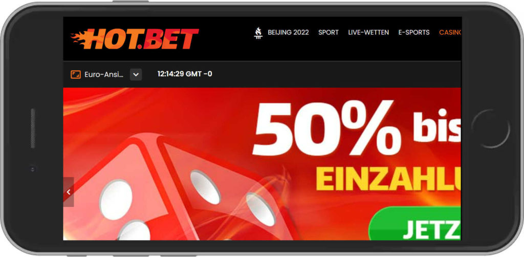 Hotbet Casino Mobile