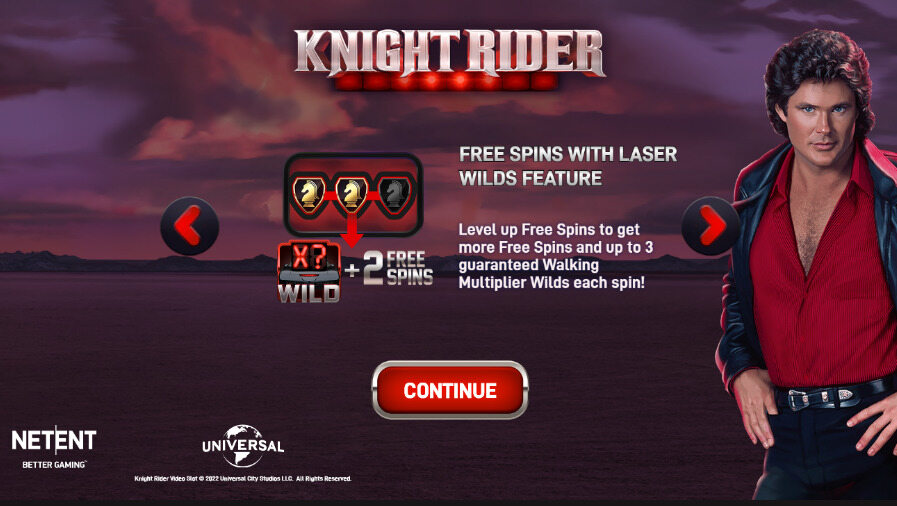 Knight Rider Slot Feature