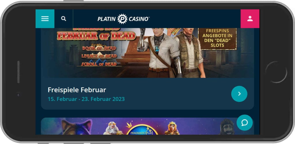 Platin Casino Mobile
