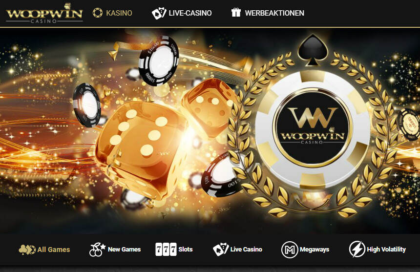 Woopwin Casino Desktop