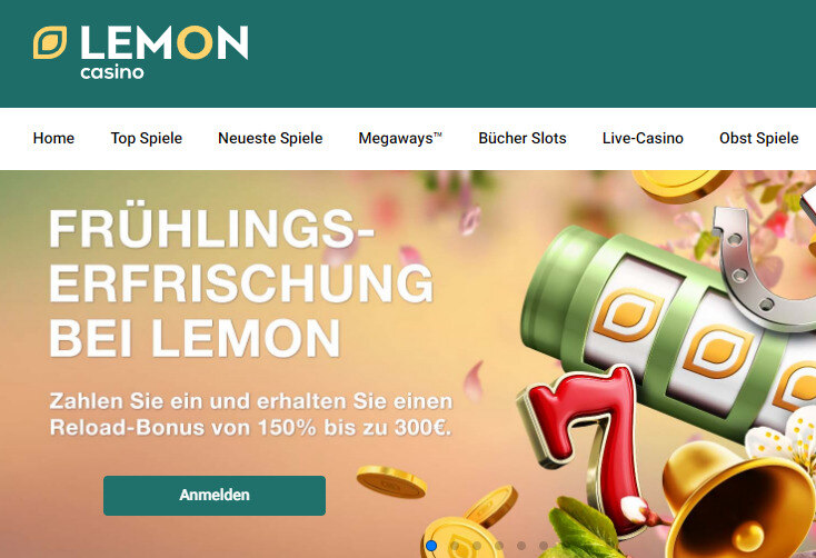 Lemon Casino Desktop