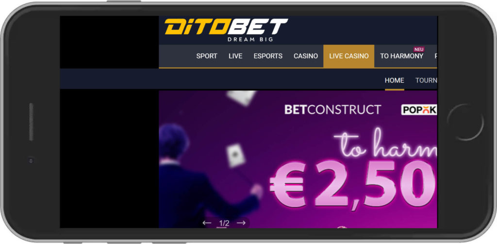 Ditobet Casino Mobile