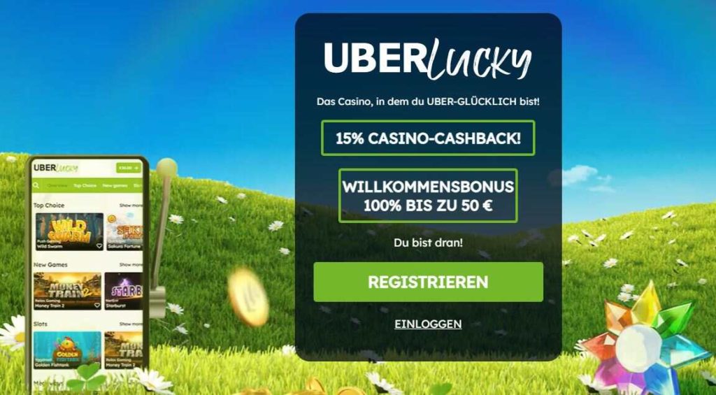 Uberlucky Casino Desktop