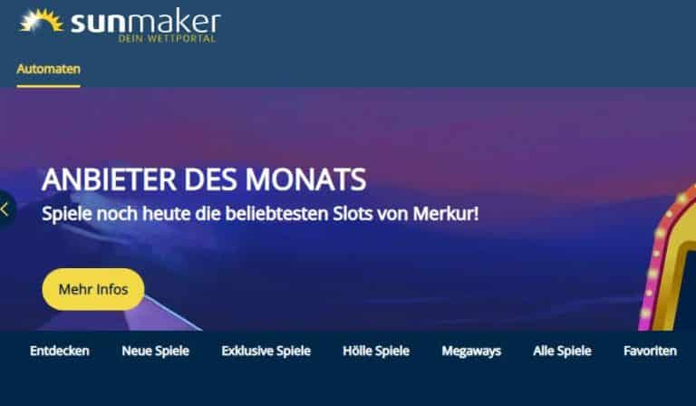 Sunmaker Casino Erfahrung 2026