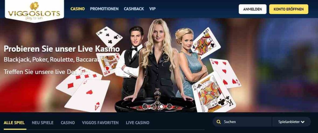ViggoSlots Casino Desktop