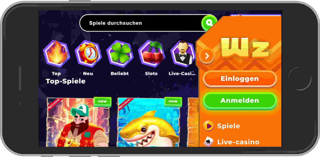 Wazamba Casino Mobile