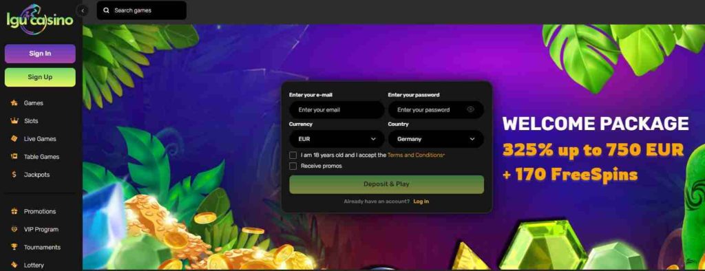 Igu Casino Desktop