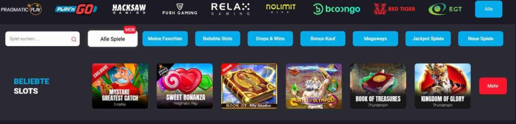 MyStake Mobile Casino