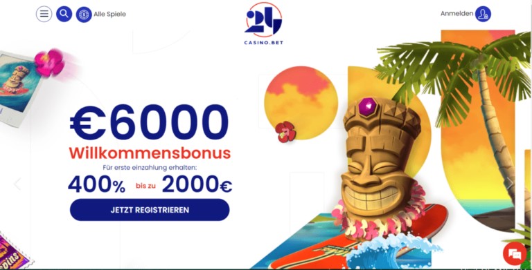 24casinobet Casino Erfahrungen