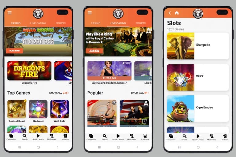 LeoVegas Android Promotionen