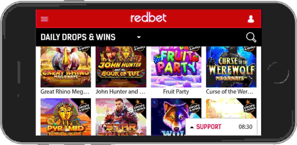 Redbet Casino Mobile