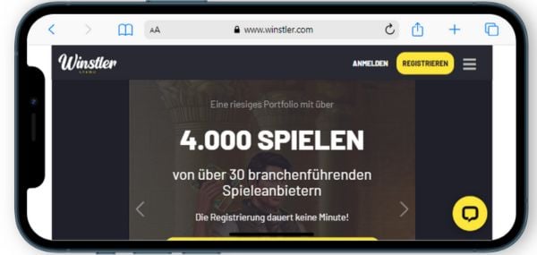 Unser Winstler Casino Review mobile